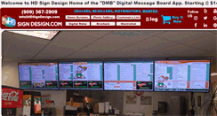 Desktop Screenshot of hdsigndesign.com